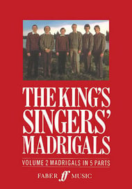 The King's Singers' Madrigals SATB Choral Score cover